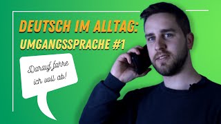 Deutsch lernen B2C2  Redewendungen für den Alltag  Umgangssprache 1 [upl. by Marquita]