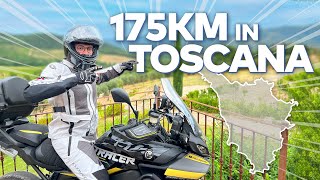 175KM in MOTO alla SCOPERTA della TOSCANA con la Yamaha Tracer 9 GT 2024 [upl. by Elonore149]