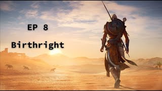 Assassins Creed Origins 100 Nightmare Exploration Walkthrough pt 8  Birthright [upl. by Ahsiel940]