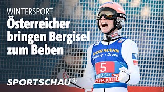 Vierschanzentournee Österreicher dominieren beim Heimspringen  Sportschau [upl. by Amre548]