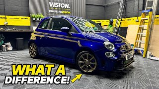 TRANSFORMING A FIAT 500 ABARTH IN UNDER 2 DAYS  HERE ARE THE RESULTS 🚗 [upl. by Alinna158]