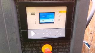 How to reset Atlas Copco Electric Air Compressor [upl. by Law]