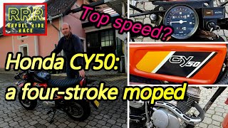 Honda CY50 a fourstroke moped [upl. by Alvita]