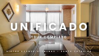 TOUR  Apartamento Duplo No Centro de Blumenau [upl. by Comfort931]