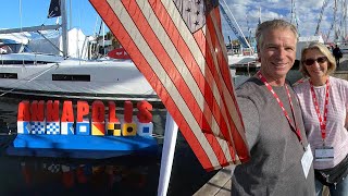 Ep77  Everything you wanted to know about the Annapolis boat show and more [upl. by Olocin]