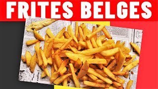 Frites belges La recette du spécialiste belge [upl. by Ervine]