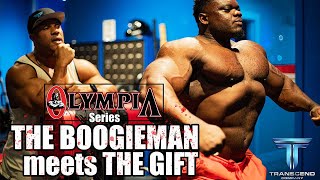 The BOOGIEMAN meets the 7x Mr Olympia The GIFT  Olympia Series [upl. by Zachar]