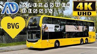 BVG Berlin 285 Waldfriedhof Dahlem to Rathaus Steglitz amp Zehlendorf Alexander Dennis Enviro500MMC [upl. by Dickenson]