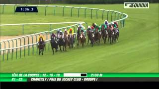 Prix du Jockey Club 2013  Intello  Equidia [upl. by Lefty]