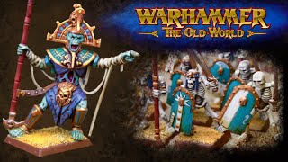 Speedpainting TOMB KINGS Everything you need to know  Warhammer quotThe Old Worldquot [upl. by Lalita]