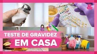 4 testes de gravidez caseiros [upl. by Elisee613]