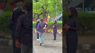 Balloon prank on cute girl 🤣🤣viralvideo prankvideo publiceprank funny comedyvideos viralvideo [upl. by Lenwood]