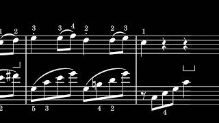 Pathetique Sonata 3rd Movement  Measures 19 Sheet Music Animation [upl. by Ahsemik]