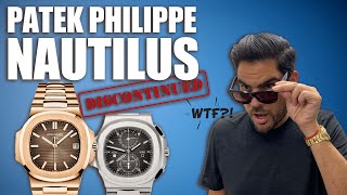 Patek Philippe DISCONTINUED NAUTILUS  WTF Are They Thinking [upl. by Velick]