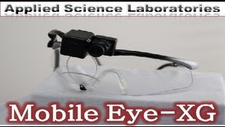 ASL Eye Tracking See the Mobile EyeXG in action viewing an iPad [upl. by Artekal]