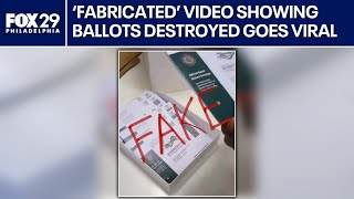 Video showing election ballots being destroyed is fake officials say [upl. by Lucky807]