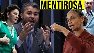 Marina Silva MENTE CULPA o AGRO inventa TEORIA MALUCA e senadores reagem com explicação do FIASCO [upl. by Chandra143]