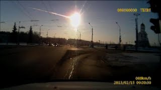 Russian Meteor Spectacular Dash Cam Video [upl. by Estella227]