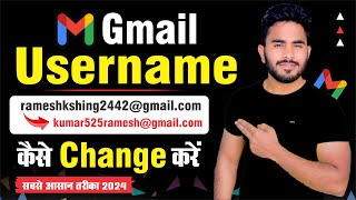 How To Change Gmail Name  Gmail User Name Change  How To Change Gmail Username [upl. by Orly847]