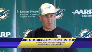 Philbin aún no confirma a su QB [upl. by Atikaj869]