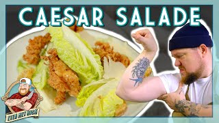 CRISPY CHICKEN CAESAR SALADE  EtenmetNick  How to [upl. by Klara]