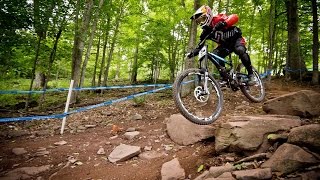 Downhill MTB action from Windham  UCI Mountain Bike World Cup [upl. by Noivert205]