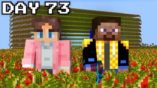 Farming 100000000 Melons in 100 Minecraft Days [upl. by Genevra]