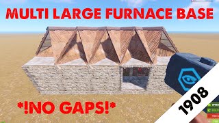 NEW NO GAP MULTI LARGE FURNACE BASE RUST  RUST BASE DESIGN [upl. by Rora]