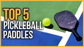 Best Pickleball Paddles 2023  Top 5 Best Pickleball Paddles On Amazon [upl. by Hezekiah233]