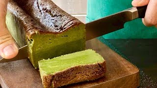 Matcha Terrine De Chocolate Recipe No Music 宇治抹茶テリーヌショコラの作り方。 [upl. by Nomed]