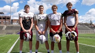 Four Montana Techbound Butte natives set to compete in 77th Montana Shrine Game [upl. by Ellezaj]