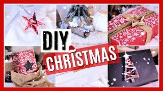 DIY NOËL  8 IDÉES POUR DÉCORER SES CADEAUX  DECO À FABRIQUER [upl. by Genni505]