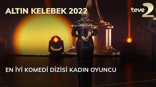 Pantene Altın Kelebek 2022 En İyi Komedi Dizisi Kadın Oyuncu – Ezgi Mola [upl. by Druce247]