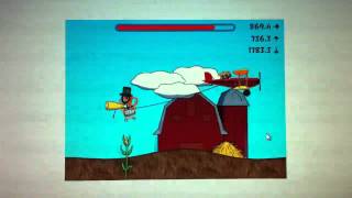 Shopping Cart Hero 3 Crop Duster Cletus Boss Battle [upl. by Arytas573]