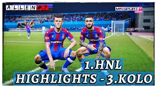 1 HNL PES 21 Hajduk na vrućem gostovanju u Vinkovcima Dinamo i Rijeka lak zadatak kod kuće [upl. by Yatnahc]