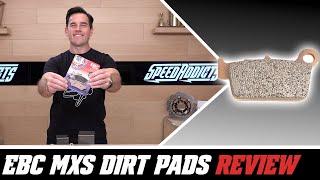 EBC MXS Dirt Brake Pads Review at SpeedAddictscom [upl. by Finlay]