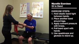 Myositis Exercises Sit to Stand V5 1 [upl. by Candida]