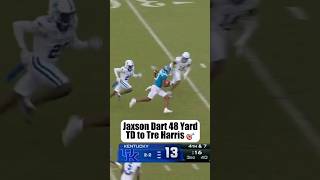 Jaxson Dart 48Yard TOUCHDOWN Pass to Tre Harris 🎯 [upl. by Nedroj]