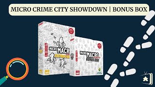 MICRO CRIME CITY SHOWDOWN  BONUS BOX [upl. by Aloysius]