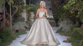 Reem Acra  Bridal 2019  Barcelona Bridal Fashion Week 2018 [upl. by Georgeanne766]