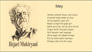 Hejar Mukriyanî Fermesk Mey [upl. by Trevah101]