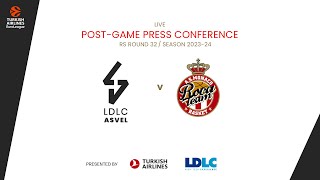 Press Conference R32 LDLC ASVEL vs AS Monaco [upl. by Amber]