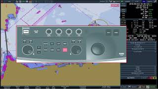 ECDIS  Training and Familiarization  Tokyo Keiki EC8100 8600  111ECDIS layout [upl. by Chesney]