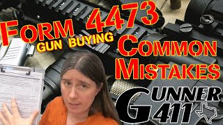 Common Mistakes 4473 ATF Form [upl. by Curley]