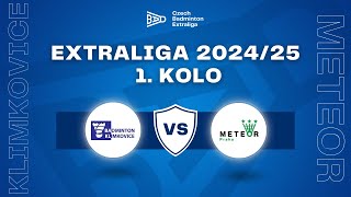 TJ Sokol Klimkovice vs BK Meteor Praha  12102024  Extraliga 1 kolo [upl. by Annavaig742]