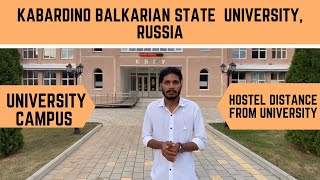 Kabardino Balkarian State Medical University Campus Hostels in KBSUStudents ReviewsFully English [upl. by Yaned]