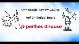 8perthes disease  prof Drkhaled Emara  مرض قصور الدوره الدموية فى رأس عظمة الفخذ فى الاطفال [upl. by Aihtak]