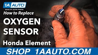 How to Replace Upstream O2 Sensor 0311 Honda Element [upl. by Anirbes7]