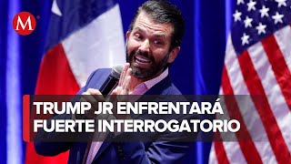 Donald Trump Jr testifica por segundo día consecutivo en caso de fraude en NY [upl. by Maynord362]