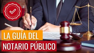 Qué HACE y qué ESTUDIAR para ESCRIBANONOTARIO PÚBLICO [upl. by Reo]